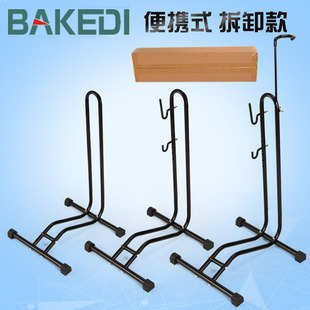 Bicycle parking rack mountain bike display rack vertical three-in-one bicycle parking rack bicycle L-shaped display stand