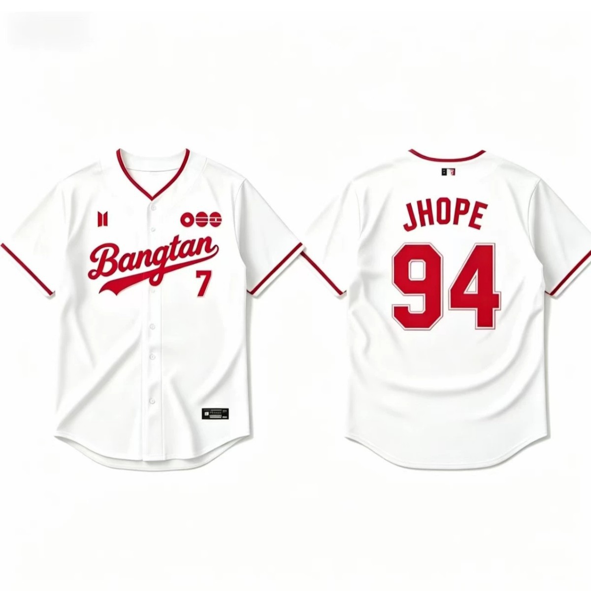 2026 Cross-Border Trendy New Men's Short-Sleeve 3D Digital Print Fashionable Korean Style Casual Sports Support Baseball Uniform