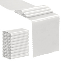 压花绸缎色丁桌旗简约现代欧式婚庆装饰色丁桌布金色绸缎欧式桌旗