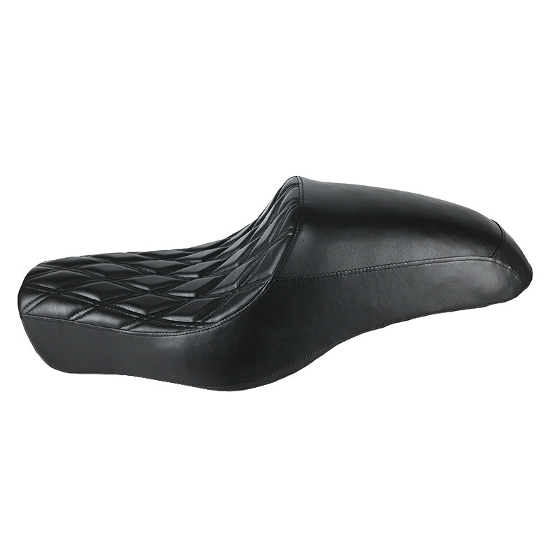 Suitable for Harley Xl883 X48 1200 Modified One-Piece Hump Cushion Double Front and Rear Integrated Thickeneded Seat Cushion