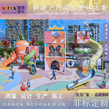 室外儿童滑滑梯幼儿园大型滑梯组合游乐场攀爬小区户外游乐园设备