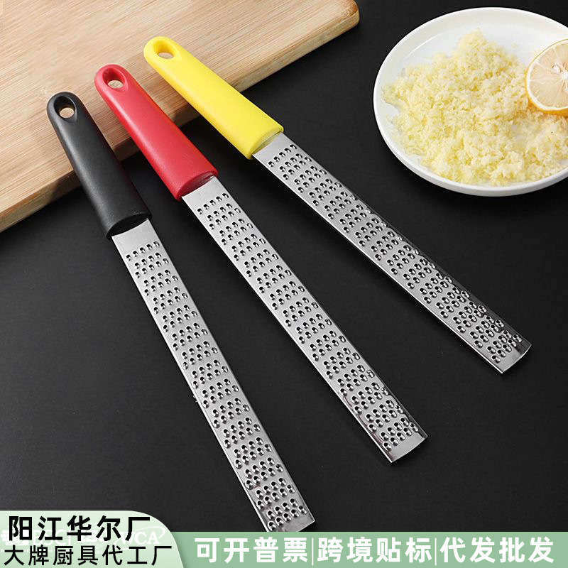 In-Stock Cross-Border Stainless Steel Cheese Grater Multifunctional Cheese Grater Baking Tool Chocolate Lemon Grater Cheese Shredder