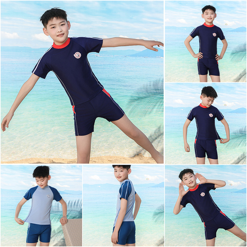 Summer Kidsren's Swimsuit, Quick-Drying Fabric, Refreshing, Breathable, Elastic, Balanced, Comfortable and Non-Stretching, Beach Play and Swimming Swimsuit