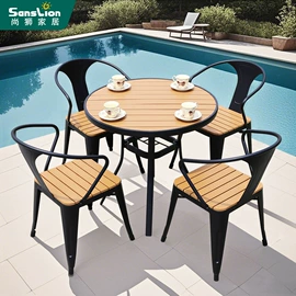 户外金属桌椅;户外实木桌椅;藤编桌椅