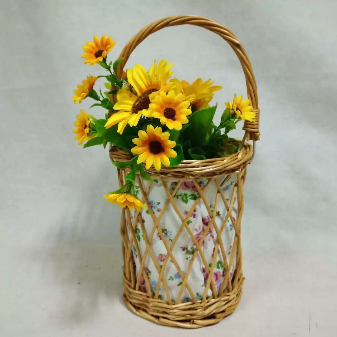 Handheld basket, woven decorations indoor, wholesale