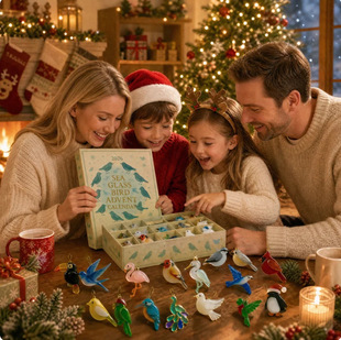 Sea Glass Bird Advent Calendar �������B���R�՚v24��С�Bä��