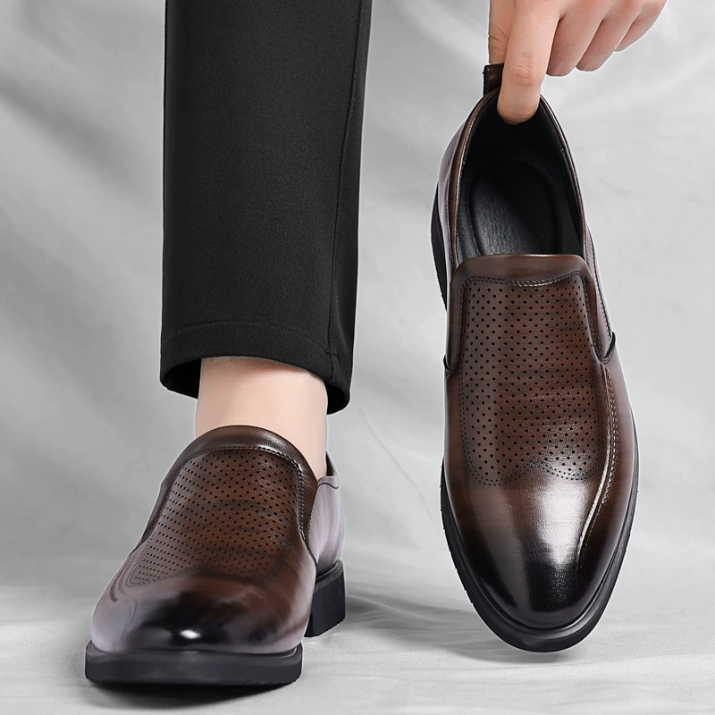 Мужская обувь Весна Лето 2025 Полая дышащая коммерция