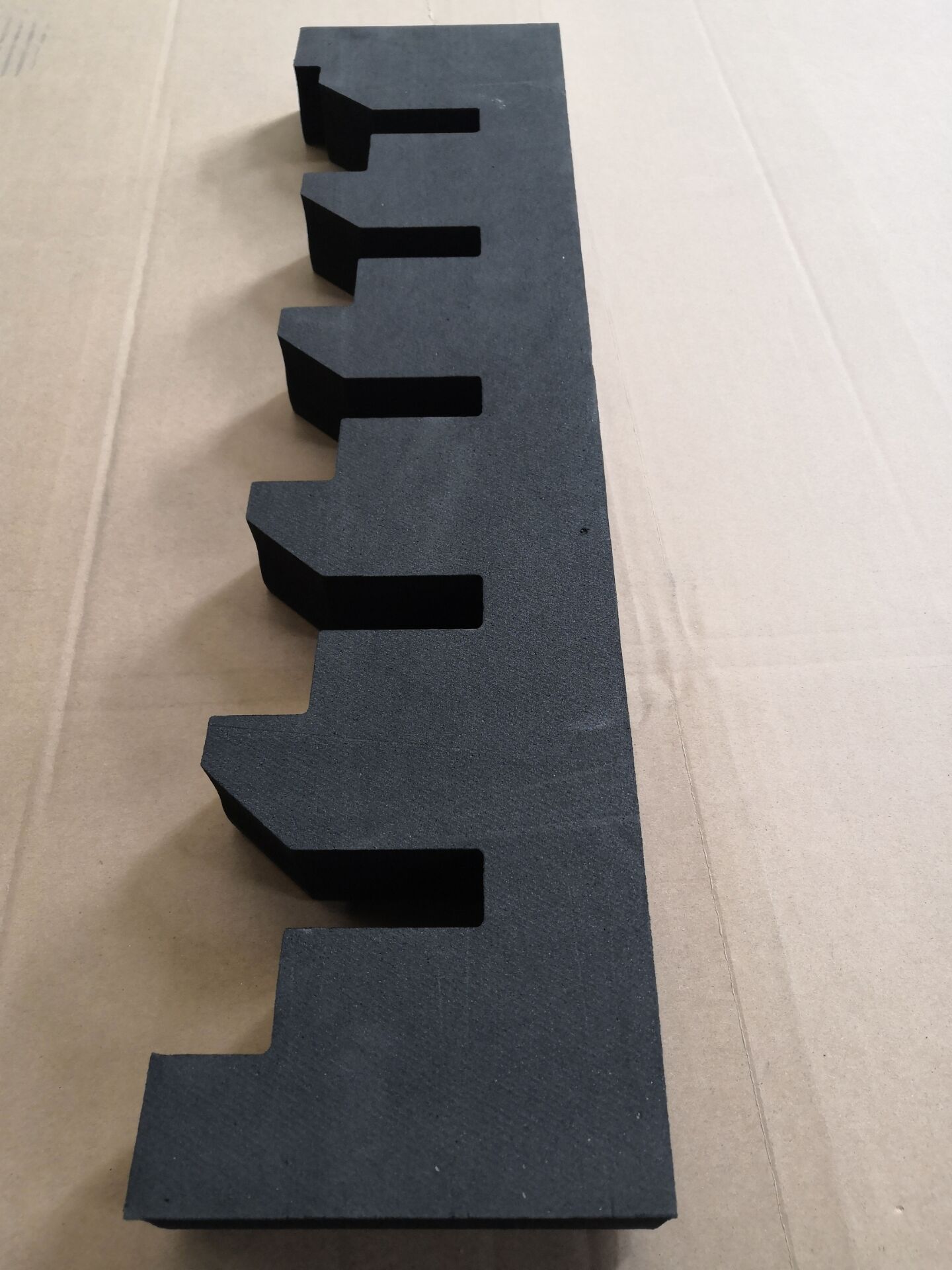 厂家供应卡槽海绵条子包装泡沫/汽车零部件卡槽硬泡沫