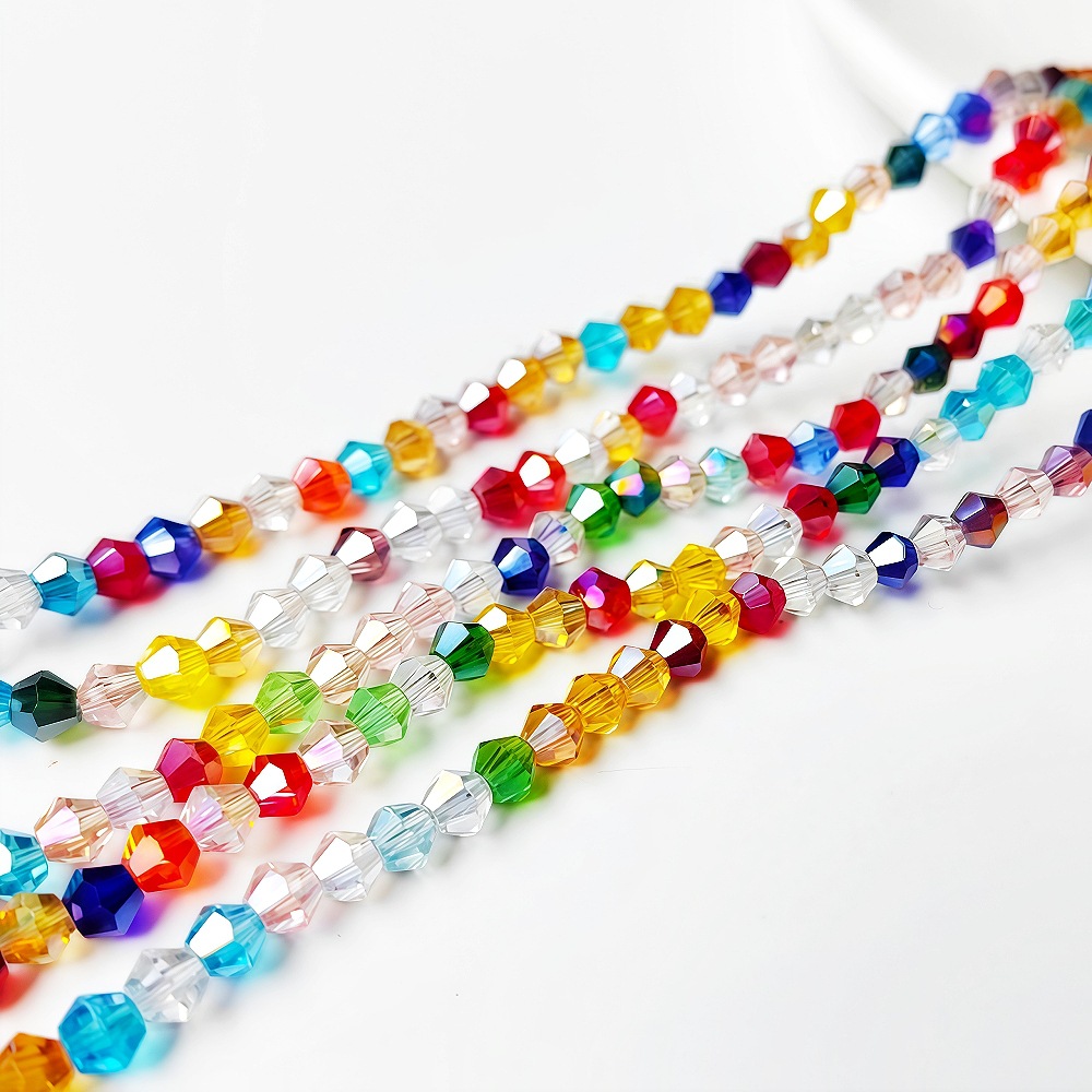 Crystal Pointed Beads Color AB Multi-especificación de cuentas de color fantasma joyas de cuentas al por mayor transfronterizas
