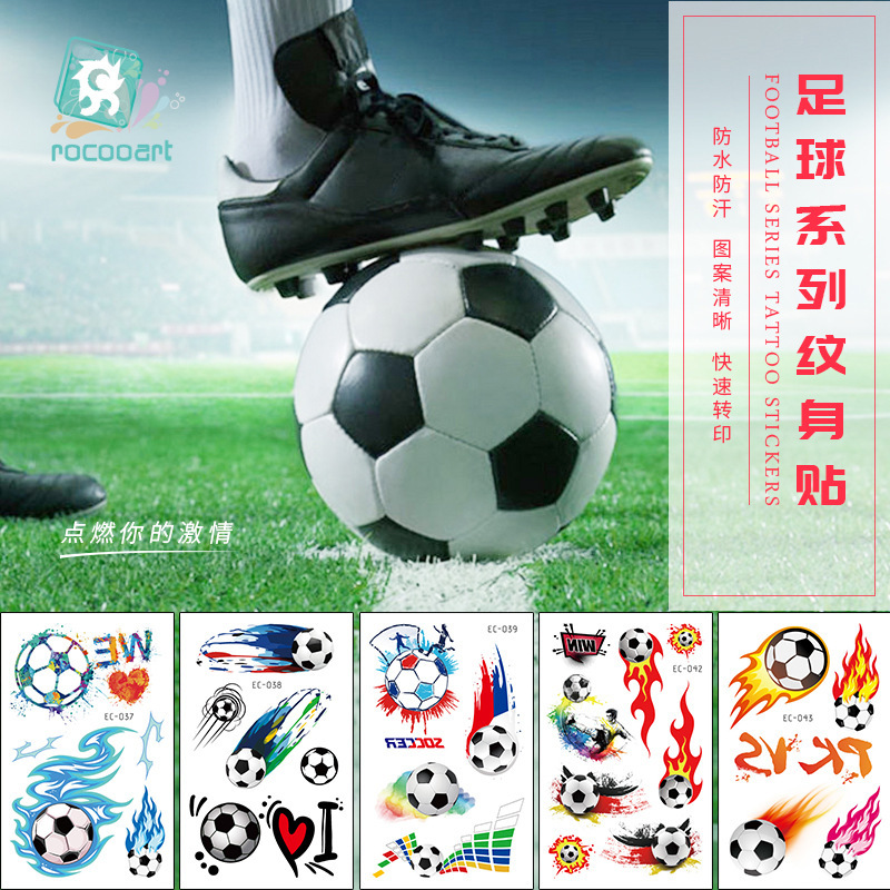 Cross-Border World Cup Hot-Selling Waterproof Children's Tattoo Stickers Carnival Football Fan Face Stickers Arm Temporary Tattoo Stickers Cross-Border World Cup Hot-Selling Waterproof Children's Tattoo Stickers Carnival Football Fan Face Stickers Arm Temporary Tattoo Stickers