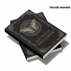 跨境爆款  "Witchcraft Spell Book 老巫婆的咒语之书工厂直销