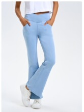 B 74862 Cross Waist Yoga Jeans �������٤�� �羳����ѷŷ��