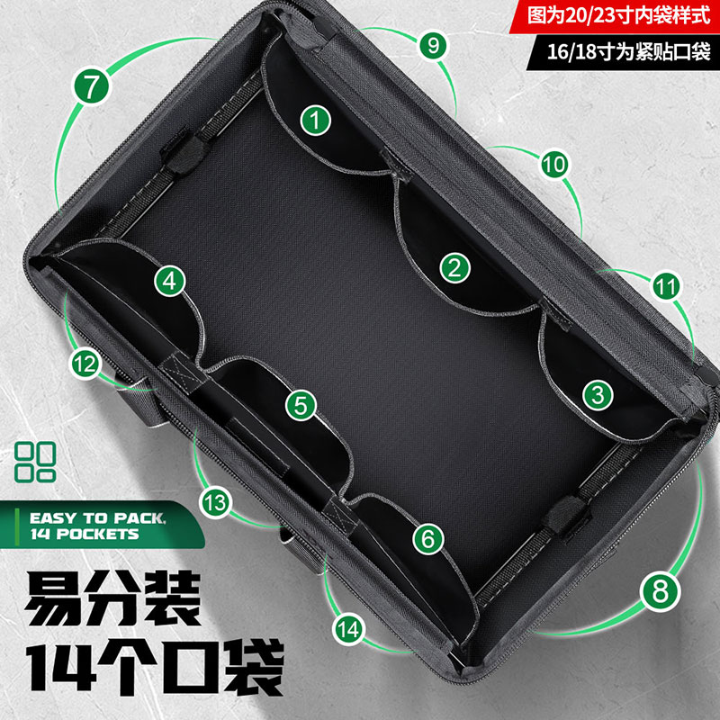 Kit de herramientas Changshengke fuerte y duradero portátil para instalación de película de seguridad laboral en el sitio de reparación de carpintería eléctrica