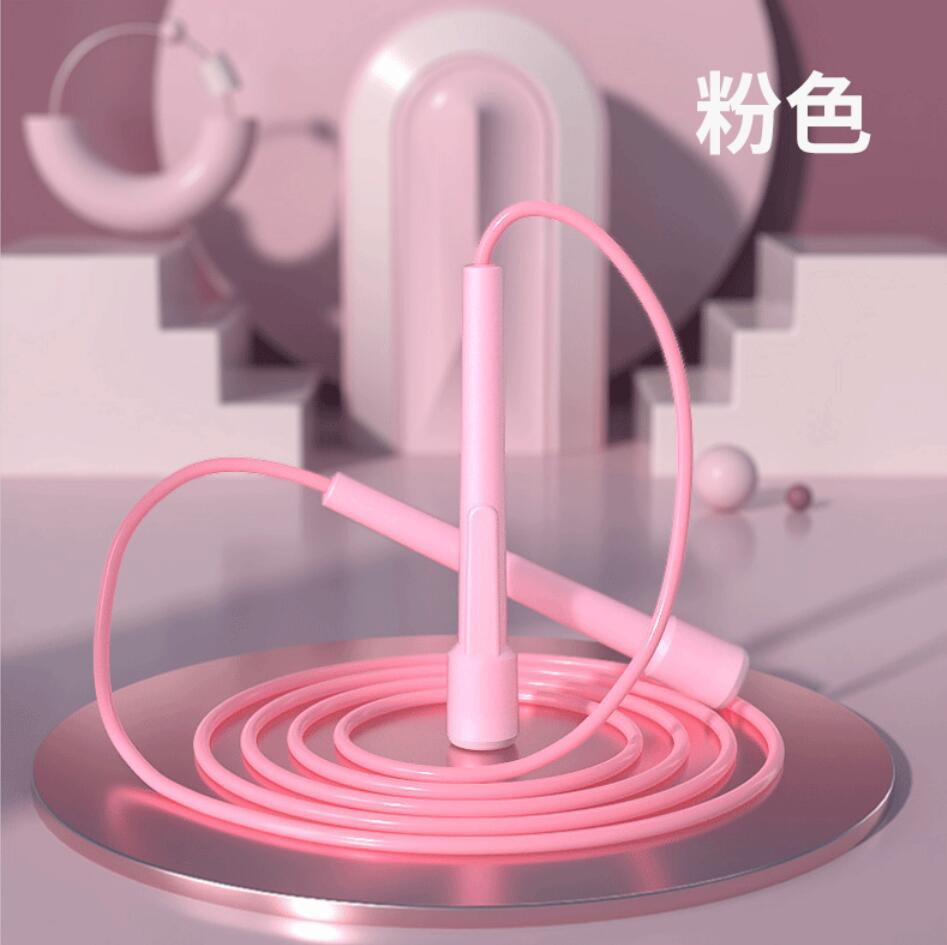 跳绳 儿童跳绳学生中高考体育比赛竞速跳绳 软胶跳绳男女健身减脂