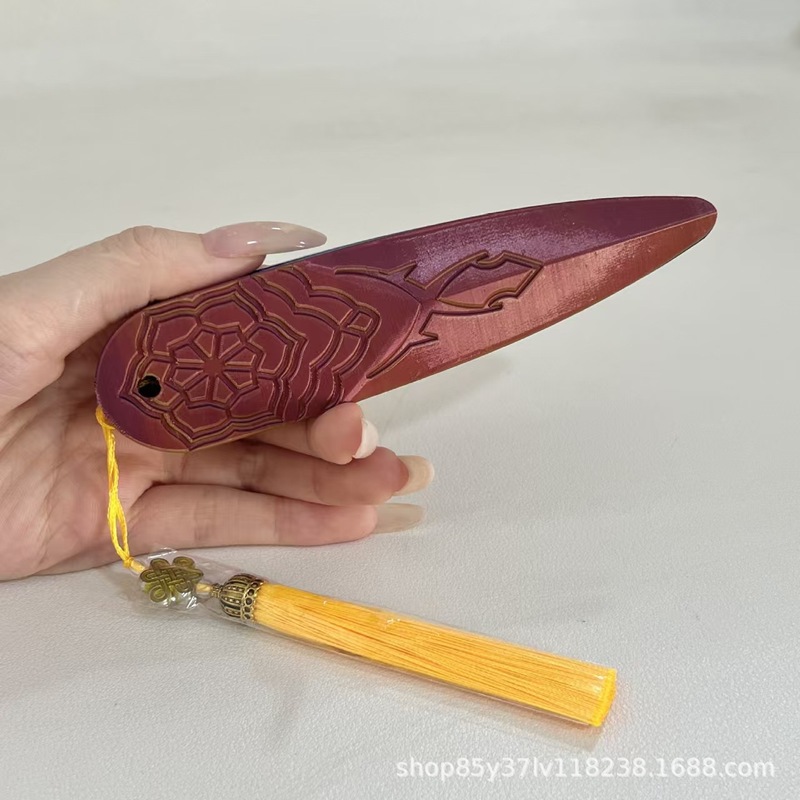 猎魔女团周边 KPop Demon Hunters Zoey Dagger 塑料道具武器饰品|undefined