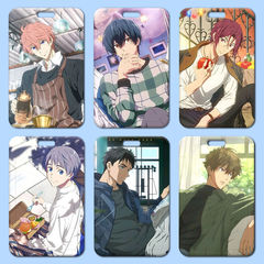 Free Men's Swimming Team Card Holder Wholesale Student Meal Card School ID Silicone Work ID Access Card Holder Small Card Brand