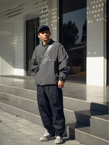 TRS Men's Clothing | 25SS Japanese Quick-Dry Loose Silhouette DuPont Sorona® Three-Army Four-Season Casual Pants for Men