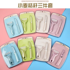 不锈钢厨用刀;厨用剪刀;磨刀器/石/棒