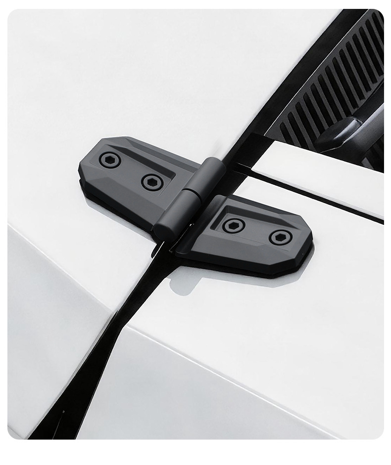 Cross-Border Hard-Style Car Door Trim Strips, Off-Road Style Exterior Modification, Car Door Hinges, Hood Hinge Decorative Stickers