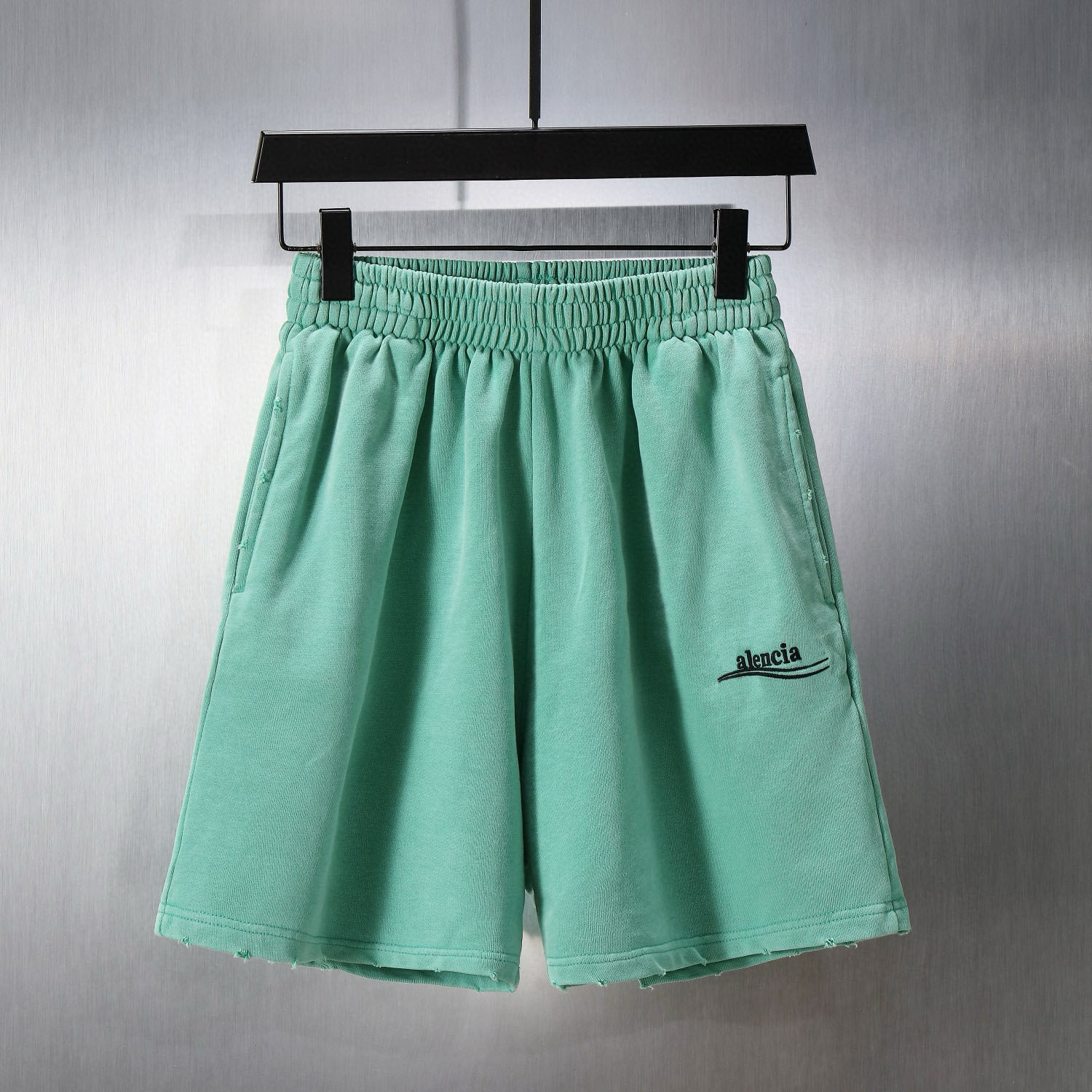 24ss High Version B Home Spring and Summer New Men's and Women's Lovers Casual Classic Coke Wave Embroidered Shorts
