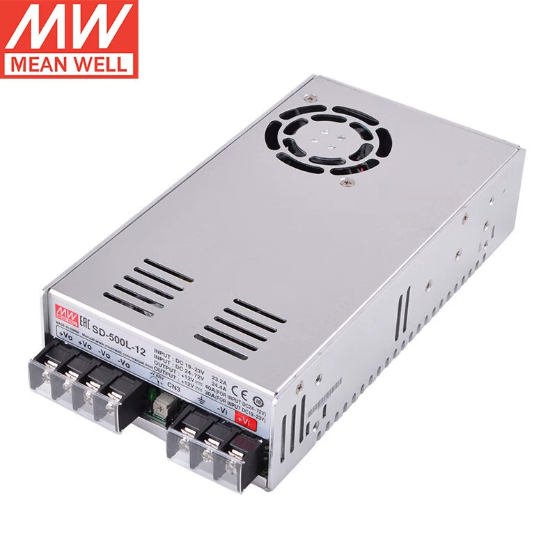 MEANWELL SD-500L-12 DC в DC трансформатор источник питания драйвер MEANWELL источник питания 40A