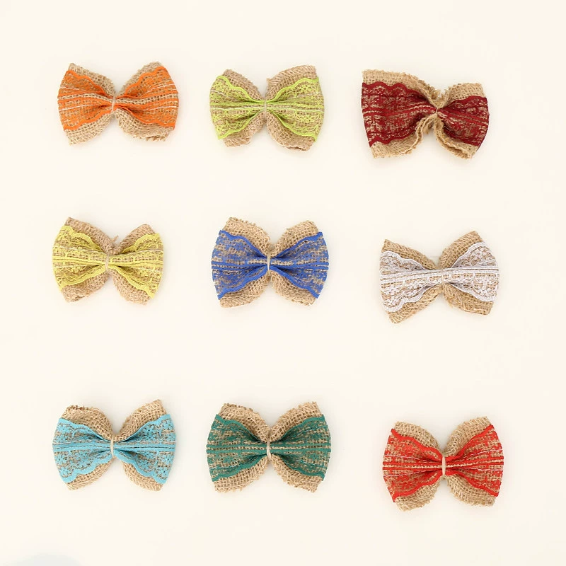 Mattule Bow Handmade DIY Maispot Supplementary Materials Decoration Flower Double-layer Exquisite Lace Wedding Clothing Shoemon and Hat Accessories