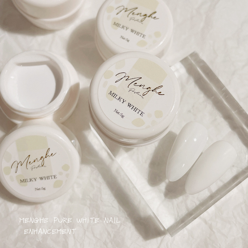 Menghe nail polish Japanese canned nail polish cream glue 2022 new phototherapy Glue Store nail salon special