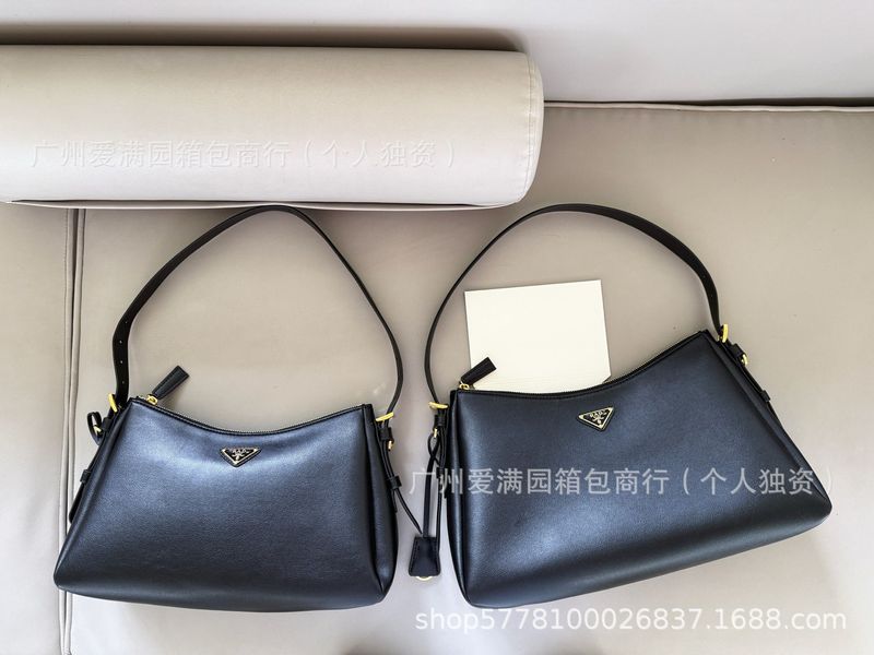 ビッグブランド 2025 新しい P ホーボー中古 Aimee ラージショルダーポータブル脇の下トートバッグ本革レディースバッグ|undefined
