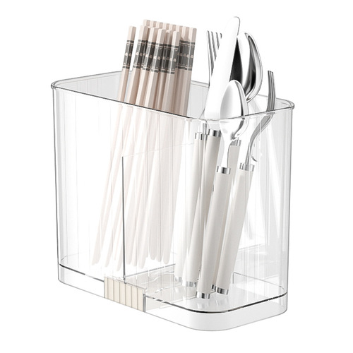Household kitchen chopstick storage box wall-mounted chopstick cage household knife spoon chopstick tube chopstick basket storage rack