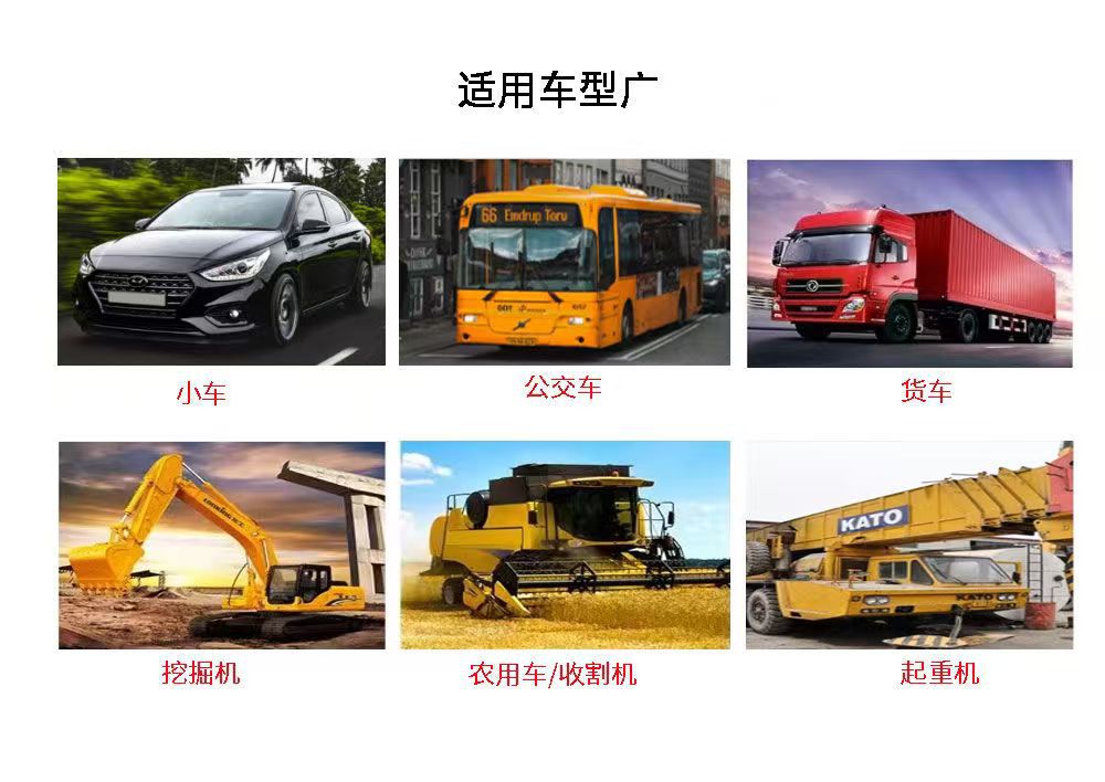 7inch Hd Rearview Mirror Type Truck Reversing Camera 12V24 Harvester Truck and Bus In-Car Display Hd Night Vision
