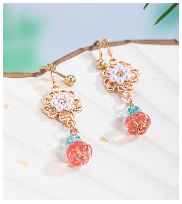 YL29004-2双层南瓜珠项链EH33029耳钩耳夹_08