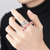 Trend brand fashionable ring