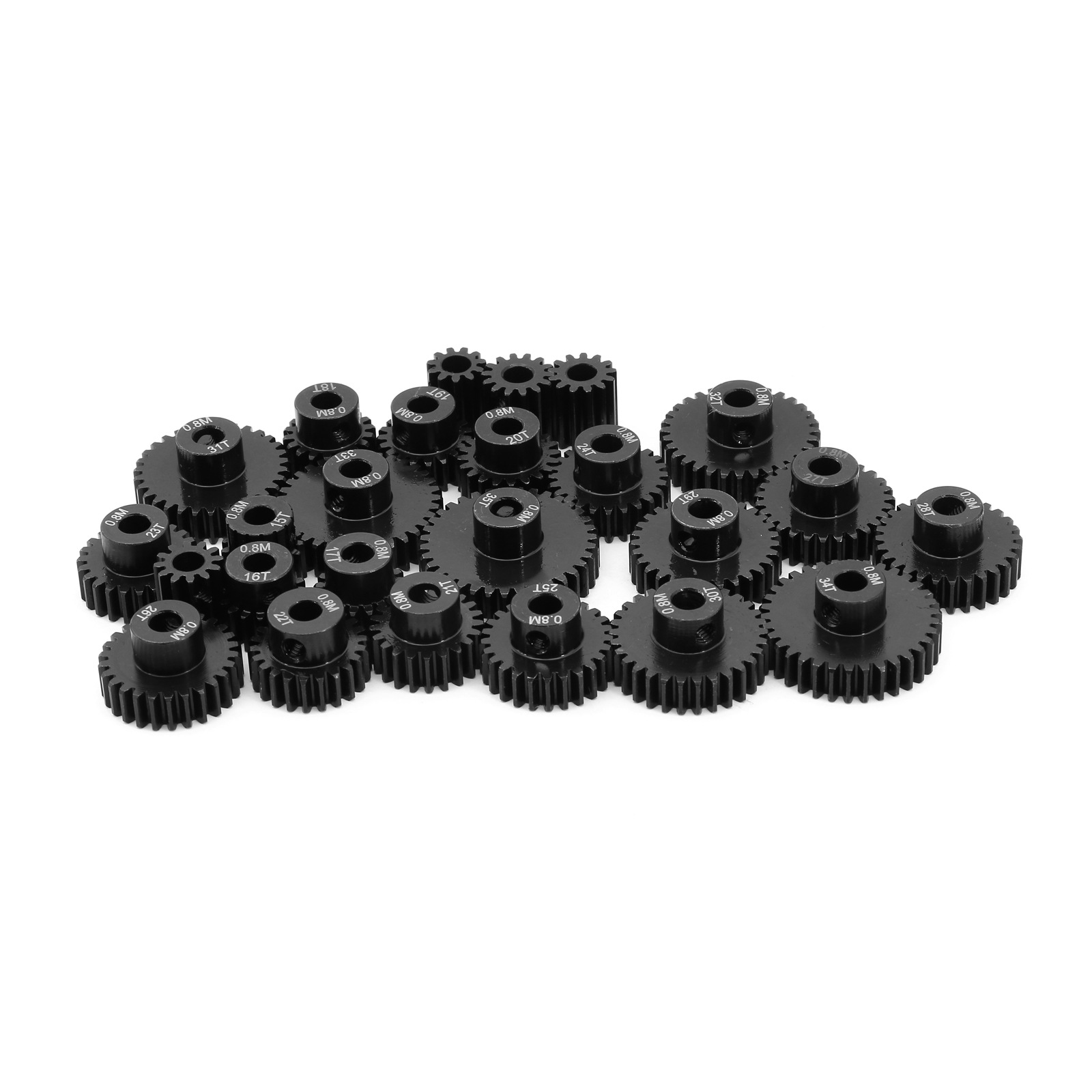 Albero Pignone 8mm Acciaio Temprato 22T Modulo 1.5 Per Losi 5ive E Modellismo RC - Foto 6