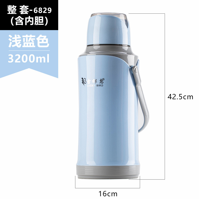 더블 커버-3200 ml [라이트 블루] 6kg 물