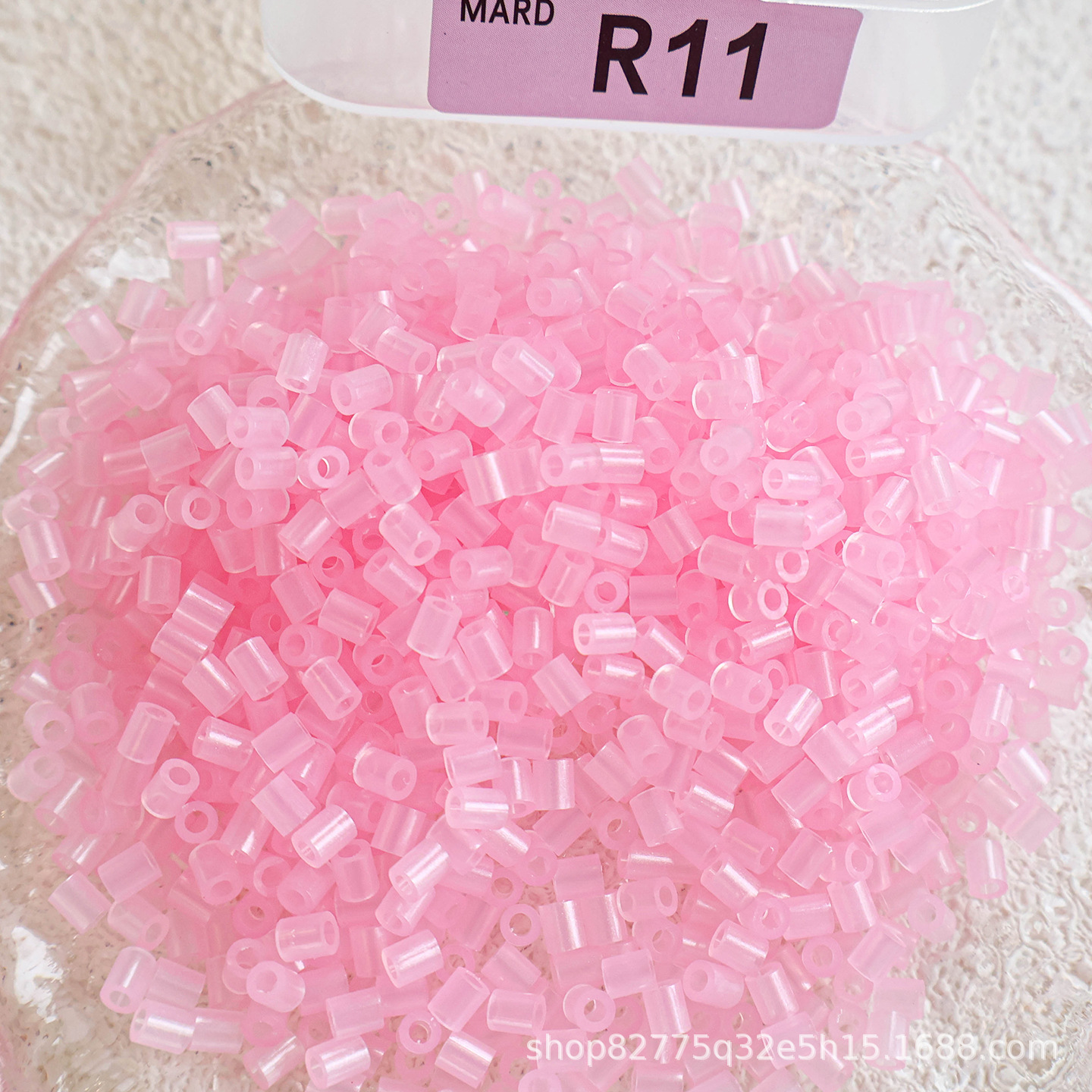 Recarga de Cuentas de Fusión DIY 250g de Plástico PE