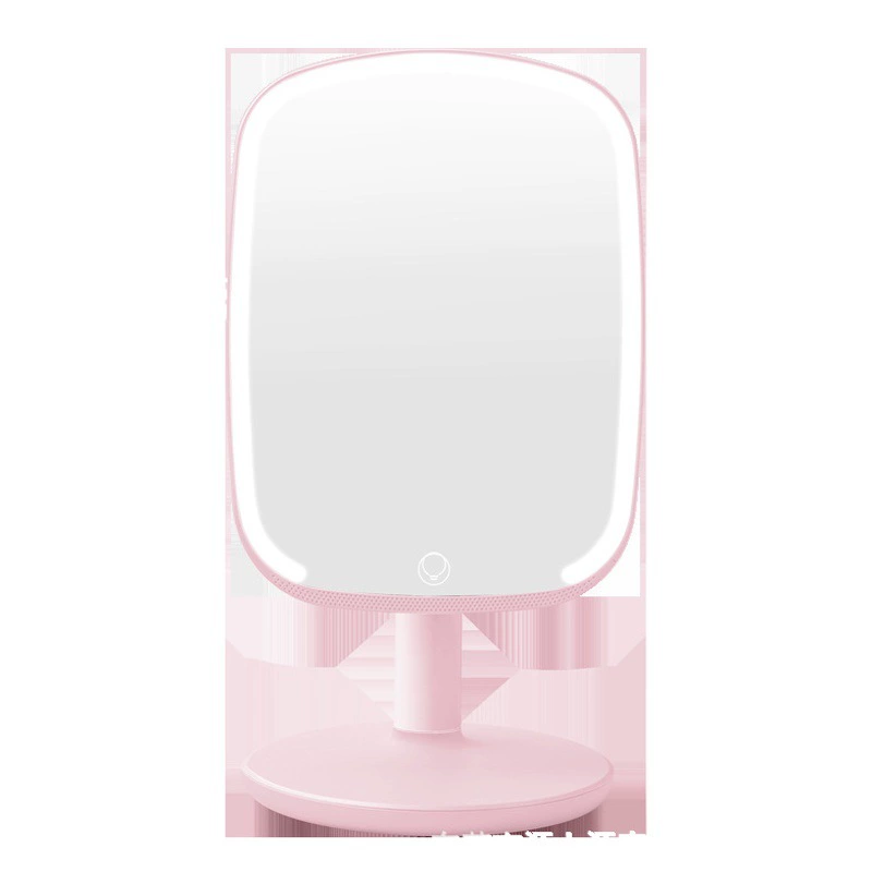 Зеркало для макияжа Cyber Celebrity Светодиодное умное туалетное зеркало Настольное зеркало Студенческое освещение Зеркало для красоты Макияж Зеркало для общежития