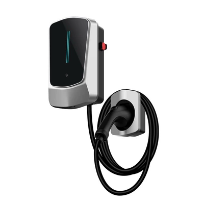 7Kw32A European Standard Charging Pile Battery with Wifi Card Swipe App Bluetooth 4.3inch Screen 5m Smart Charging (Elektrikli avtomobil şarj stansiyaları) - 7kwwifi-swipe-card-app-bluetooth-43inch-screen