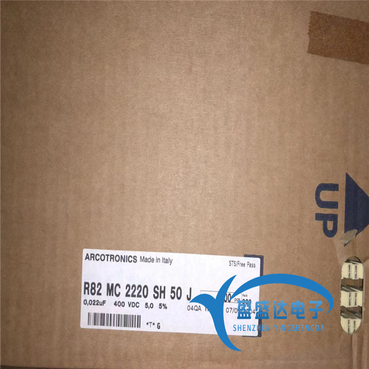 22NJ 400VDC KEMET薄膜电容器 0.022UF 223J 400V P5 5%