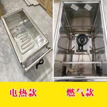 不锈钢燃气熟笼车商用小蒸笼电热保温港式早茶点心车送餐车手推车