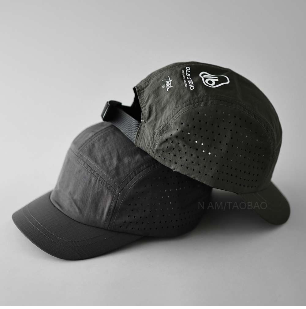 Breathable Quick-dry Five-panel Baseball Cap For Men And Women_voghion.com