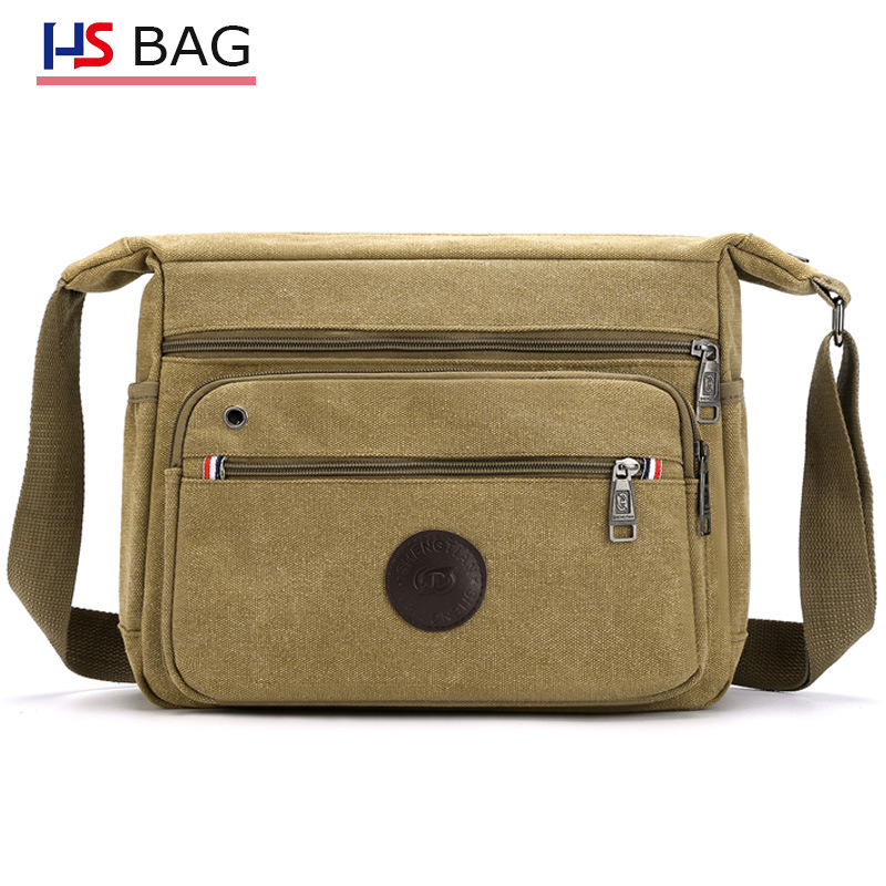 Cloth capacious one-shoulder bag