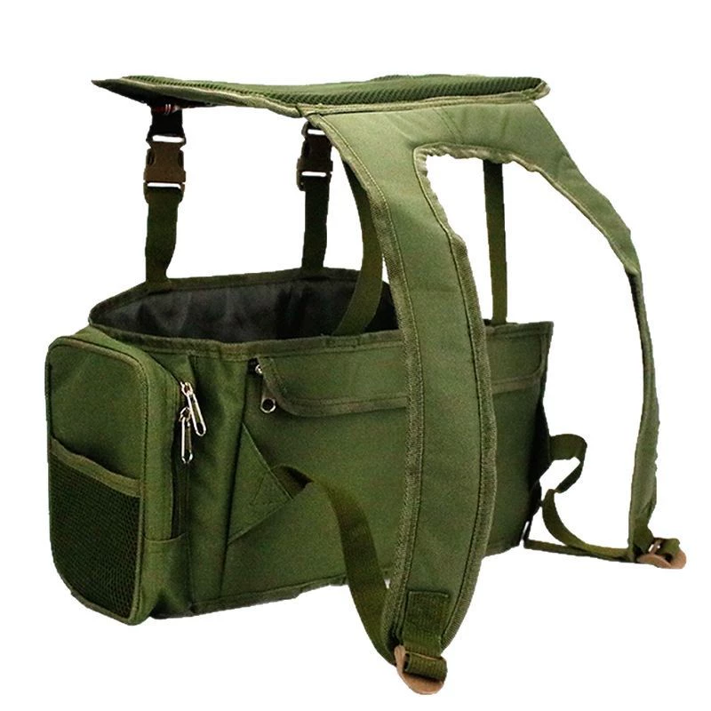 Weihe Green nylon backpack for leisure, wholesale