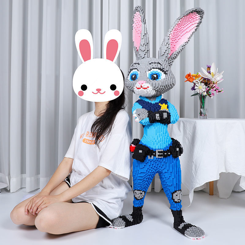 Bloques de construcción pequeños para aliviar el estrés, famosos en Internet, juguetes entrelazados, adornos, regalos de cumpleaños, venta al por mayor y dropshipping de vendedores ambulantes.