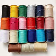 批发1厘米 色丁包边子母带涤纶包芯带镶边条旗袍家纺滚边条66米长