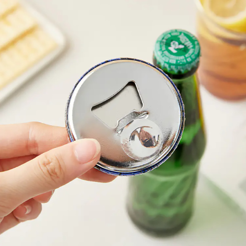 定 制冰箱贴吧唧谷子开瓶器徽章马口铁厚磁底明星动漫启瓶器吧唧