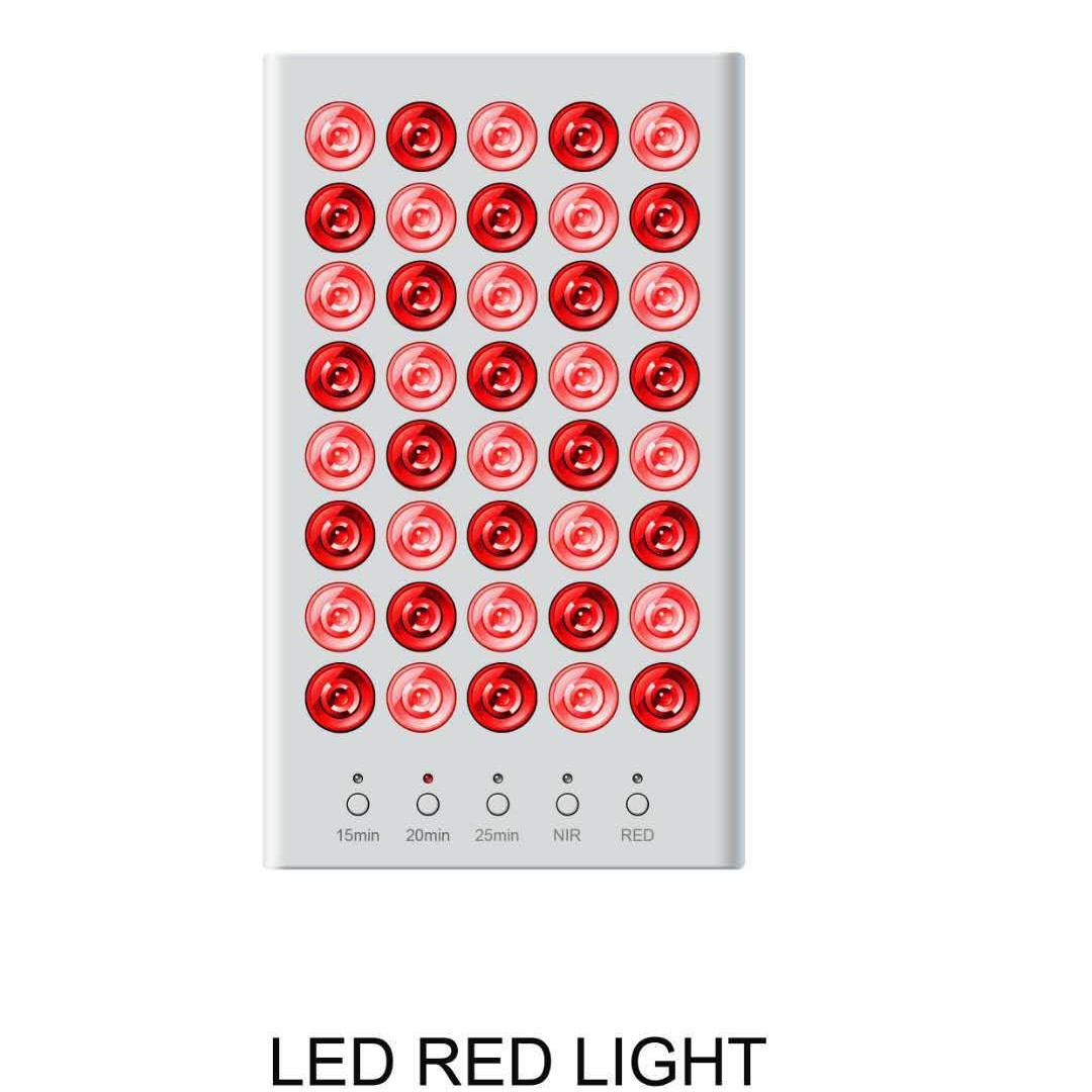Lámpara de terapia de luz roja de la serie Desktop, dispositivo de terapia de luz roja de panel grande, fuente de lámpara de panel para eliminación de acné y rejuvenecimiento de la piel.