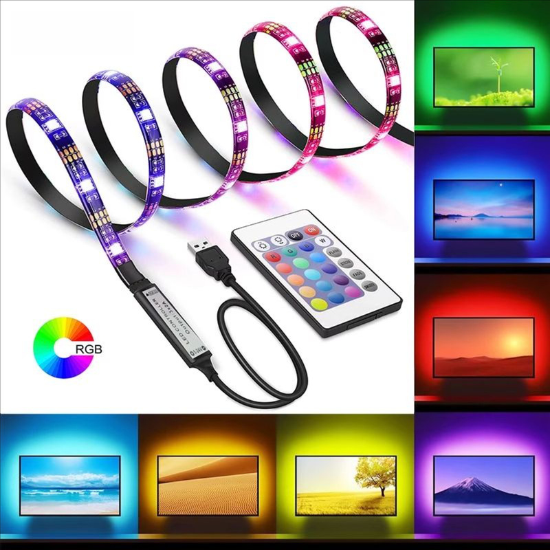 Led Low Voltage 5V5050Rgb Set Light Strip Colorful USB Bluetooth Light Strip Tv Background Wall Atmosphere Light Led Low Voltage 5V5050Rgb Set Light Strip Colorful USB Bluetooth Light Strip Tv Background Wall Atmosphere Light