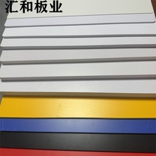 现货白色木塑雪弗板高硬度PVC共挤板 广告背景墙制作发泡板材批发