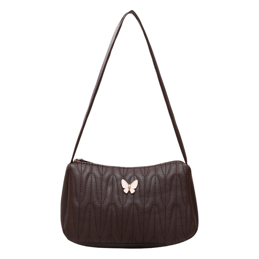 Rómbica bolsa axila femenina 2023 Nueva bolsa bordada de comercio exterior femenina pequeña bolsa al por mayor Nueva Moda bolsas de hombro