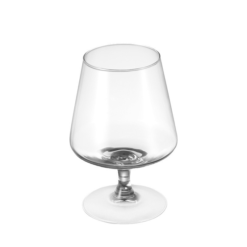 Vientre grande brandy copa de vino copa de pie corto vidrio Hotel copa de vino whisky copa de vino